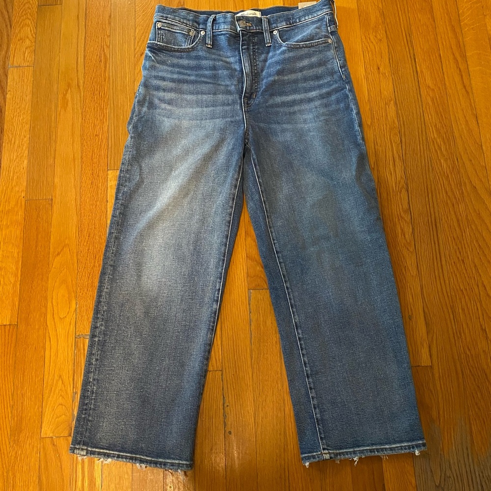 Madewell Slim Wide Leg Crop
